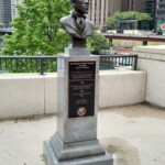 Statue von Jean-Baptiste Pointe DuSable