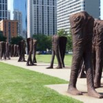 Magdalena Abakanowicz, "Agora" im Grant Park